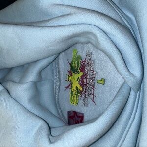 Sky Blue Sp5der Web Hoodie Mens